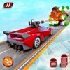Crazy Shooting Car Stunts Sim iOS icon