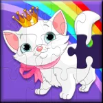 Unicorn Kids Puzzle Games App icon