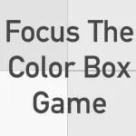 Focus The Color Box Game App Icon