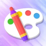 Color Drawing 3D App Icon