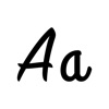 Fontbot: Custom fonts keyboard iOS icon