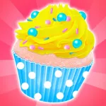 Cupcake Games: Casual Cooking App Icon