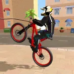 Wheelie Bike 3D  BMX stunts