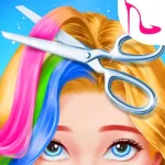 Hair Salon Makeup Stylist App Icon