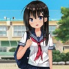 Anime High School Girl Life 3D App Icon