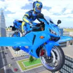 Flying Motorbike Simulator App Icon