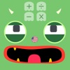 Monster calculator kid toddler iOS icon