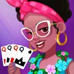 The Queen's 21: Solitaire Club App Icon