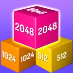 Merge Block 3D : Number Puzzle App Icon