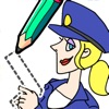 Draw Happy Police! iOS icon