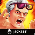 Jackass Human Slingshot App Icon