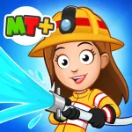 My Town : Fire Station App Icon