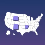 Statele - Worldle for US State App icon
