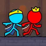 Red and Blue Stickman 2 App Icon
