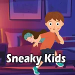Sneaky Kids ! Make No Noise ! App Icon