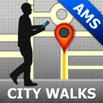 Amsterdam Walking Tours and Map App icon