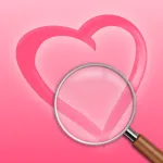 Valentine's Day Word Search App icon