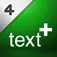 textPlus Silver Free Texting plus Free Worldwide Messenger App icon