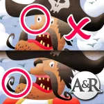 My first find the differences game: Pirates App icon