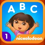 Dora’s Skywriting ABC’s (a preschool learning game by Nickelodeon) ios icon