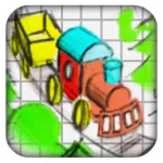 Doodle Train App Icon