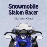 Snowmobile Slalom Racer App icon