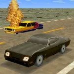 Mad Road 3D ios icon