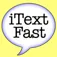 iTextFast The best texting speed typing test plus world record text test App icon