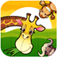 Toddler's Preschool Zoo Animals Puzzle App Icon