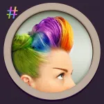 Hair Color Booth Free App icon