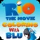 Rio The Movie Coloring with Blu