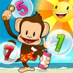 Monkey Math School Sunshine ios icon