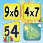 Multiplication: Math Facts Card Matching Game App icon