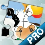 Animal Jigsaw Puzzle: Farm PRO ios icon