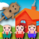 Three Little Pigs Puppet Theatre for Kids App Icon