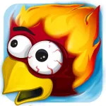 Rocket Chicken (Fly Without Wings) App icon