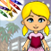 Paper Doll Coloring Book App Icon