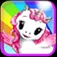Unicorn Rainbow Ride Free App Icon