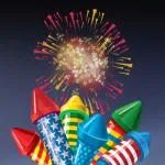 Fireworks Finger Fun App Icon