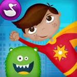 Monsters vs Superheroes Comic Book Maker App icon