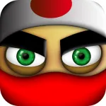 Ninja Clash Run 2: Best Fun Smash Star Flick Game ios icon