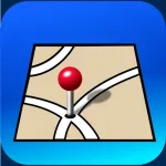 Maps plus Street View App icon