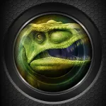 Dino Movie Maker: dFX (Special effects from the new TV show Primeval New World) App icon