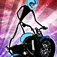 A Stickman Motorcycle Space Race App icon