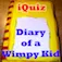 IQuiz for Diary of a Wimpy Kid ( series books trivia ) App Icon