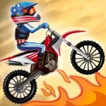 Top Bike  awesome hill challenge stunt bike racing game by top hot app
