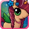 My Little Fantasy Unicorn Princess: Attack of the Robot Pony PRO Game App Icon