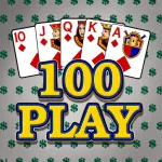 Hundred Play Draw Poker App Icon