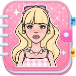 Sweet Paper Doll: Dress Up DIY App Icon