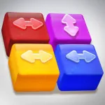 Color Blocks 3D: Slide Puzzle App Icon